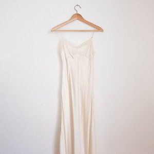 Luxe 100% silk slip nightgown